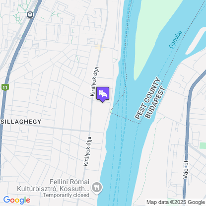 Holiday Beach Budapest Wellness Hotel with Sauna Park a térképen