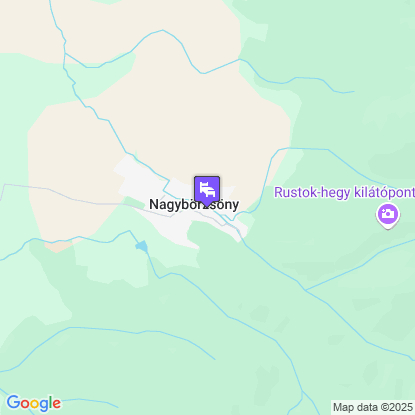 Malomkert Hotel a térképen