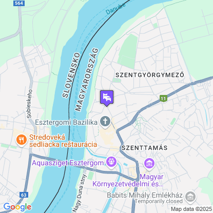 Hotel Adalbert - Szent Gyrgy Hz a trkpen