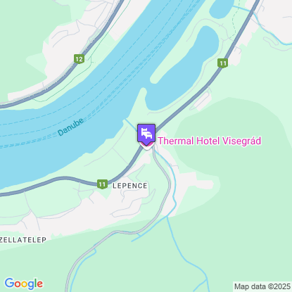 Thermal Hotel Visegrád a térképen
